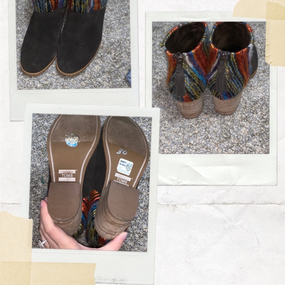 Colorful Toms Booties!!! - Picture 2 of 5